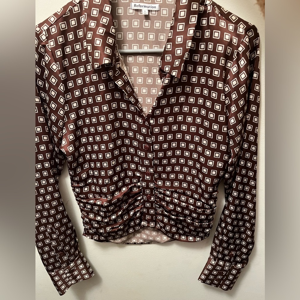 Silk reformation top